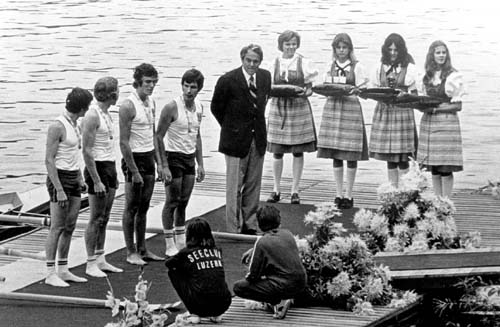 Australian Men's Lightweight Coxless Four Gold Medallists