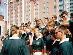 1994 Australian Team at Opening Ceremony