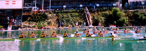 Australian Men's Lightweight Eight Racing