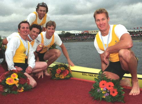 1998 Men's Coxed Four - Gold Medallists