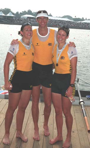 1999 Women's Coxless Pair with James Tomkins