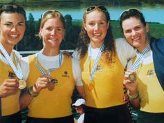 2001 Women's Coxless Four - Gold Medallists