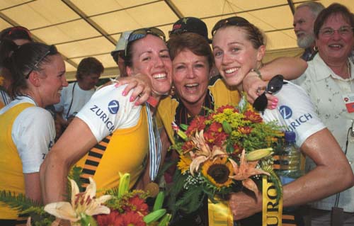 2001 Women's Lightweight Quad Scull - Celebrations