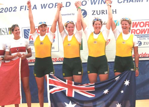 2002 Women's Coxless Four