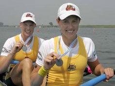 2005-Women's Coxless Pair - Silver Medallists