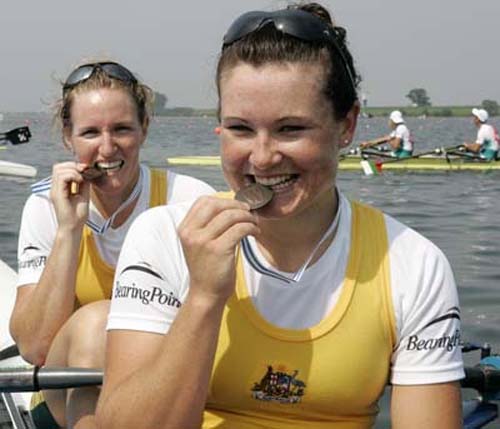 2005-Women's Double Scull - Bronze Medallists