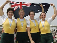 2005-Women's Coxless Four - Gold Medallists