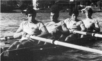 1984 Men's Junior Four During Training in Perth