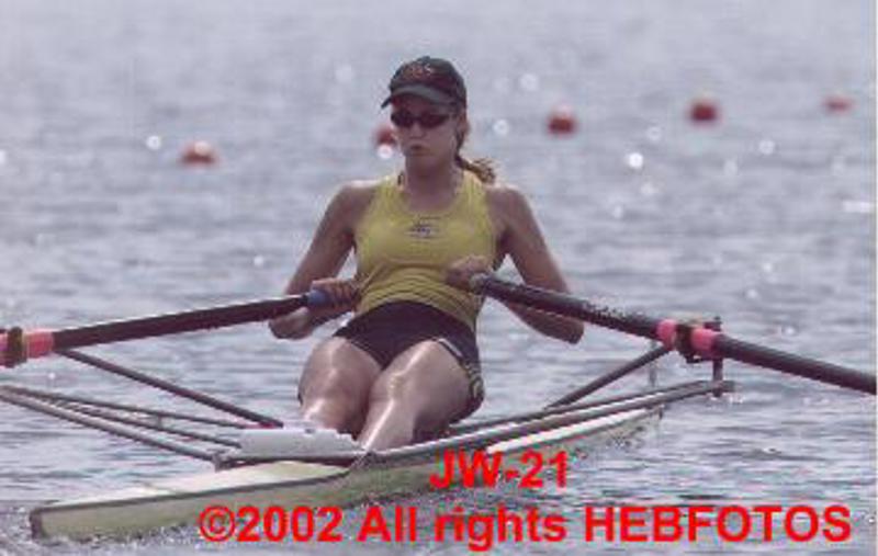 2002 Women's Junior Scull Hally Hames a