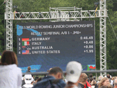 2013 MJ8 semi-final results on screen