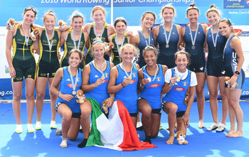 2018 Australian Junior Women's Coxed Four