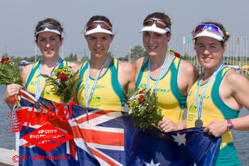 Women's Four Silver Medallists