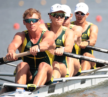 men's coxed four